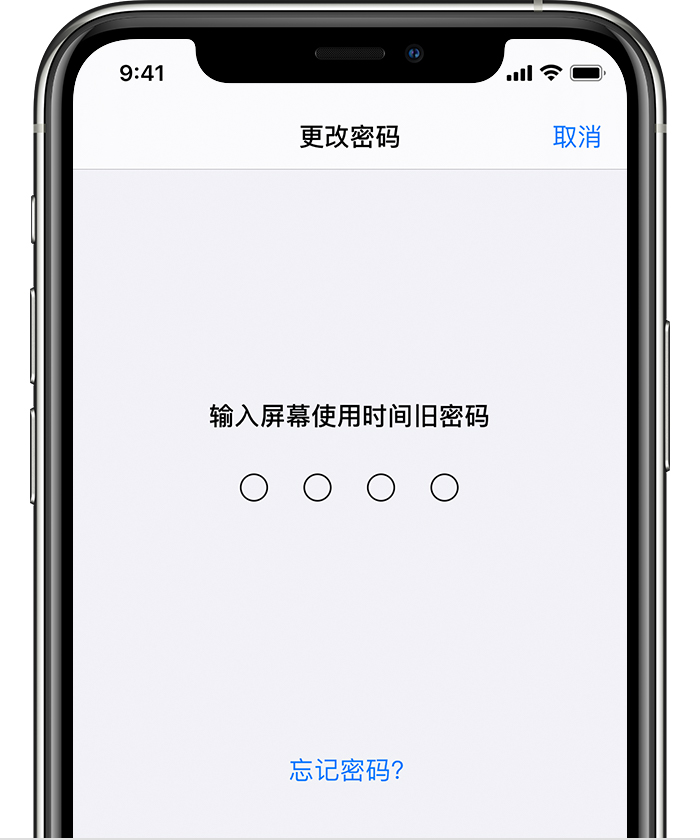 桦川苹果手机维修分享iOS 14 忘记屏幕使用时间密码怎么办 